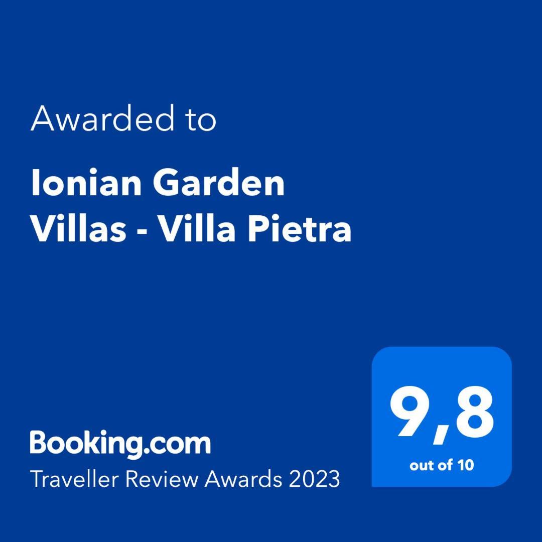 בניטסס Ionian Garden Villas - Villa Pietra מראה חיצוני תמונה